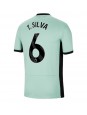 Chelsea Thiago Silva #6 Alternativní Dres 2023-24 Krátký Rukáv